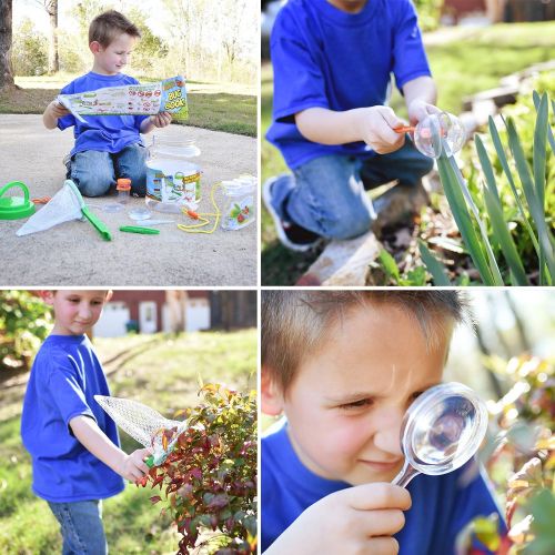  [아마존베스트]Nature Bound Bug Catcher with Habitat Bucket and 7 Piece Nature Exploration Set