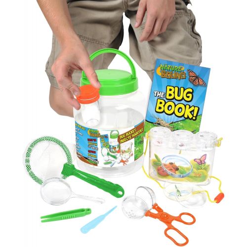  [아마존베스트]Nature Bound Bug Catcher with Habitat Bucket and 7 Piece Nature Exploration Set