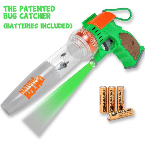  [아마존베스트]Nature Bound Bug Catcher Vacuum with Light Up Critter Habitat Case for Backyard Exploration - Complete kit for Kids