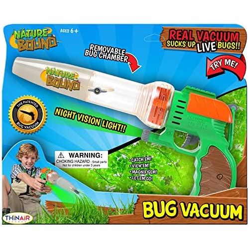  [아마존베스트]Nature Bound Bug Catcher Toy, Eco-Friendly Bug Vacuum, Catch and Release Indoor/Outdoor Play, Ages 5-12