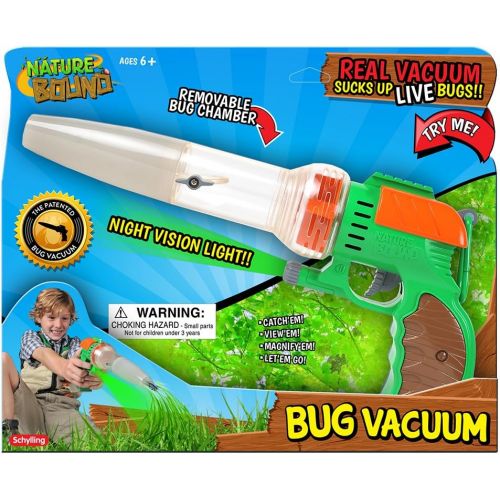  [아마존베스트]Nature Bound Bug Catcher Toy, Eco-Friendly Bug Vacuum, Catch and Release Indoor/Outdoor Play, Ages 5-12