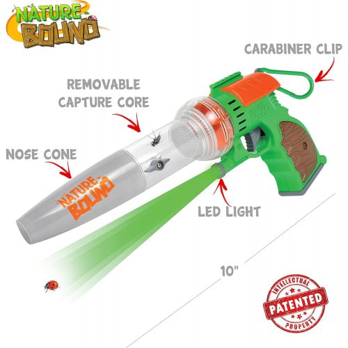  [아마존베스트]Nature Bound Bug Catcher Toy, Eco-Friendly Bug Vacuum, Catch and Release Indoor/Outdoor Play, Ages 5-12