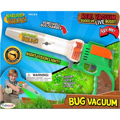  [아마존베스트]Nature Bound Bug Catcher Toy, Eco-Friendly Bug Vacuum, Catch and Release Indoor/Outdoor Play, Ages 5-12