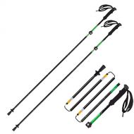 Naturehike Foldable Trekking Pole, Collapsible and Adjustable Hiking Walking Stick Poles for Outdoor Climbing with Lever Lock and Carry Sack(5-Section)