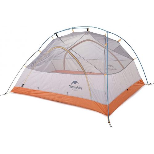  Naturehike Star-River Leichtes Zelt 20D Silikon Stoff 2 Person Doppelschichten Aluminium Rod Camping Zelt