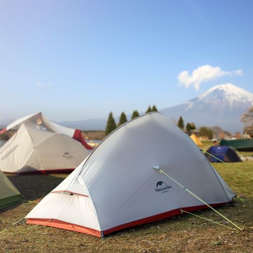  Naturehike Cloud-up 2 Upgrade Ultraleichtes Zelte Doppelten 2 Personen Zelt 3-4 Saison fuer Camping Wandern