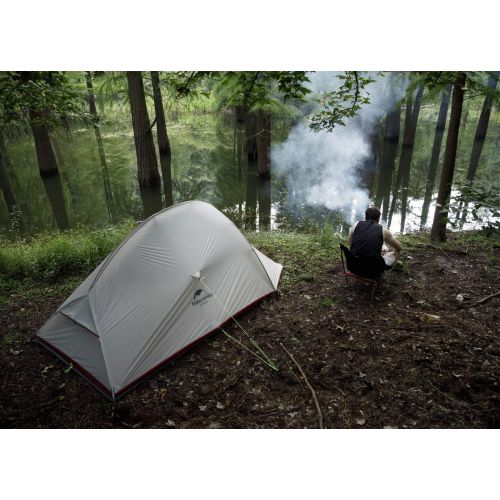  Naturehike Cloud-up 2 Upgrade Ultraleichtes Zelte Doppelten 2 Personen Zelt 3-4 Saison fuer Camping Wandern