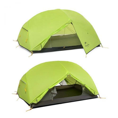  Naturehike Mongar Leichtes Zelt fuer 2 Personen 20D Silikon doppelten Camping Zelt