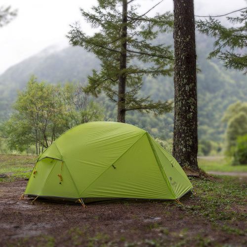  Naturehike Mongar Leichtes Zelt fuer 2 Personen 20D Silikon doppelten Camping Zelt