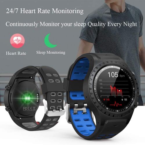  [아마존 핫딜] Naturehike Smart Watch for Android Phones with Heart Rate and Sleep Monitor GPS Activity Tracker Watch IP67 Waterproof Smartwatch Mens Smart Watches