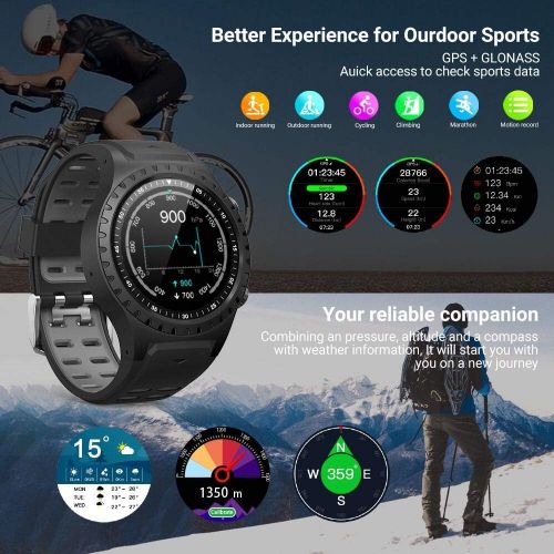  [아마존 핫딜] Naturehike Smart Watch for Android Phones with Heart Rate and Sleep Monitor GPS Activity Tracker Watch IP67 Waterproof Smartwatch Mens Smart Watches