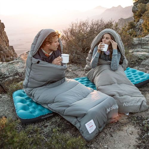  Naturehike Camping Sleeping Bag - 3 Season Warm & Cool Weather - Summer, Spring, Fall, Lightweight, Waterproof for Adults & Kids - Camping Gear Equipment, Traveling, and Outdoors