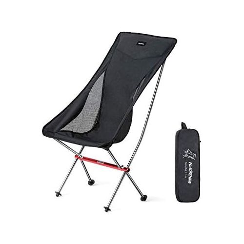  Naturehike Ultralight Portable Folding High Back Camping Chair Heavy Duty 330lbs Capacity,Make Back Fully Relaxed,Compact for Outdoor Camp,Fishing,Picnic,Lightweight Backpacking,Tr캠핑 의자