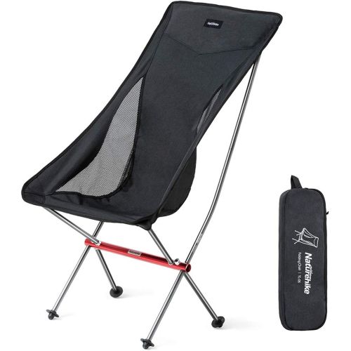  Naturehike Ultralight Portable Folding High Back Camping Chair Heavy Duty 330lbs Capacity,Make Back Fully Relaxed,Compact for Outdoor Camp,Fishing,Picnic,Lightweight Backpacking,Tr캠핑 의자