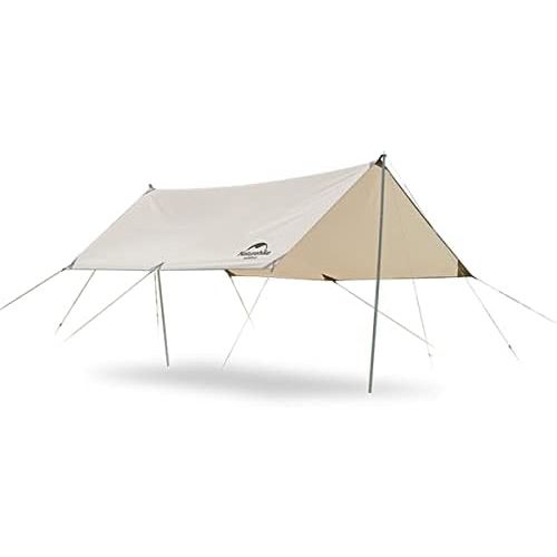  Naturehike 13ft X 9.6ft Large and Ultra Light Canopy, Rainproof, Sunscreen, Windproof Outdoor Camping Picnic Tent Awning for 4 6P (400292cm)