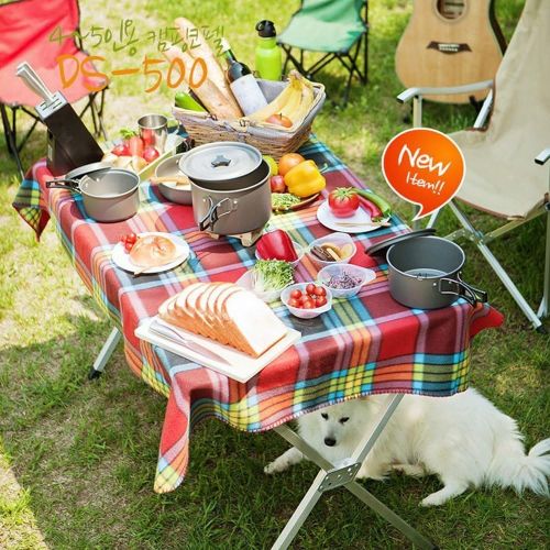  Naturehike Cooking Equipment Cookset Camping Cookware Mess Kit Backpacking Gear Lightweight, Compact, Durable Pot Pan Bowls