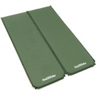Naturehike Self Inflating Sleeping Pad - 2 inch Thick Durable Camping Mattress Connectable with Multiple Lightweight Sleeping Mats for Backpacking, Tent, Hammock, Hiking, Couple, a