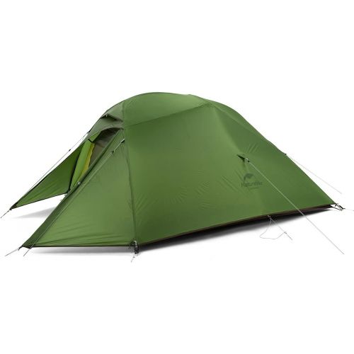  Naturehike Cloud-Up 3 Person Lightweight Backpacking Tent with Footprint - Free Standing Dome Camping Hiking Waterproof Backpack Tents