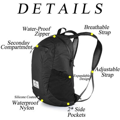  Naturehike Rainproof Lightweight Packable Backpack Bicycle Travel Airplane