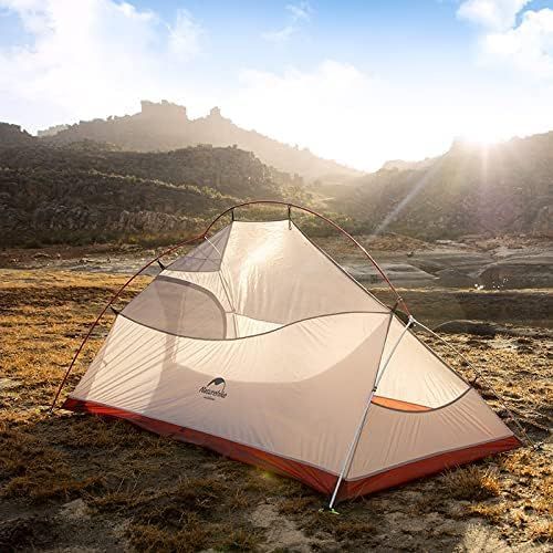  Naturehike Cloud Up Free Standing 2 Person Backpacking Tent Ultralight Doulbe Layer Camping Tents for Two Person