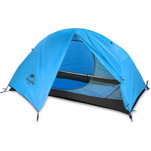  Naturehike Backpacking Tent for 1 and 2 Person Camping Hiking Lightweight Waterproof one Person Tent with Footprint