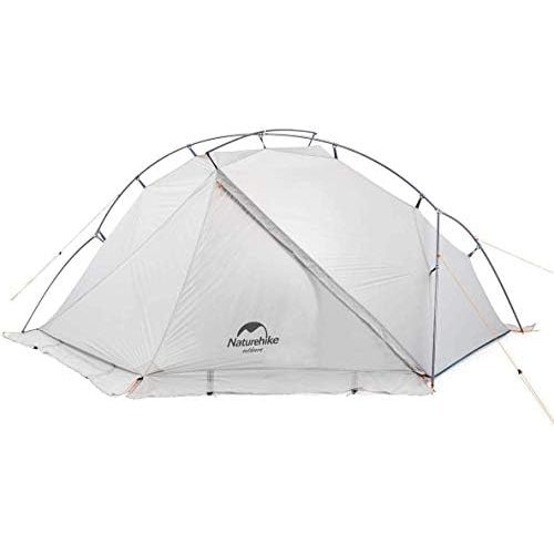  Naturehike VIK 1 Person Ultralight 4 Season Backpacking Tents with Footprint - 15D Lightest Portable Tent for Camping Hiking with Carry Bag