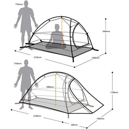  Naturehike 1 Person Outdoor Tent Double-layer Tent Camping Tent Lightweight Tent
