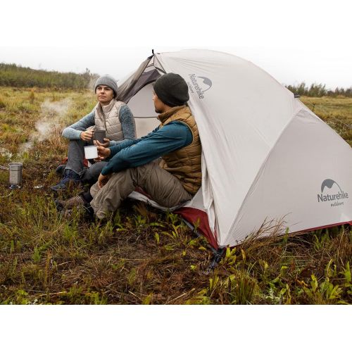  Naturehike Star River Double Layer Ultralight 2 Person Backpacking Tent Waterproof Camping Hiking Tent for Two Person