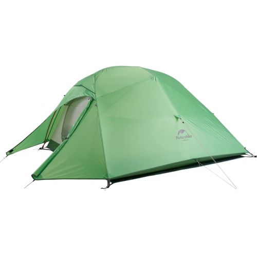  Naturehike Cloud-Up 3 Person Lightweight Backpacking Tent with Footprint - Free Standing Dome Camping Hiking Waterproof Backpack Tents