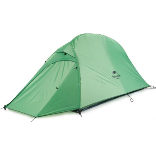  Naturehike Cloud-Up 1 Person Lightweight Backpacking Tent with Footprint - Dome Camping Hiking Waterproof Backpack Tents