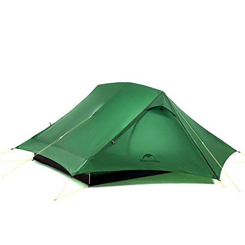  Naturehike Outdoor 2 Person Tent Camping Tent Rainproof Windproof Double-Skin 20D Nylon Double Tent NH20ZP080