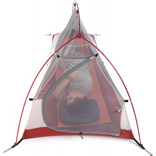  Naturehike Cloud-Up 1 Ultralight Backpacking Tent 1 Person with Footprint - Backpack Camping Dome Tents 3 Season All Weather Lightweight Tent