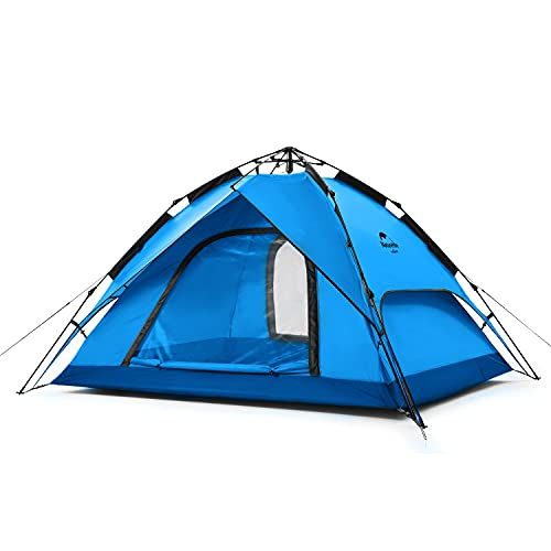  Naturehike 3 Person Pop Up Tent Outdoor Protable Travelling Hiking Camping Dual-Purpose Automatic Tent