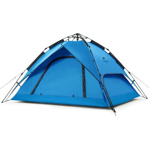  Naturehike 3 Person Pop Up Tent Outdoor Protable Travelling Hiking Camping Dual-Purpose Automatic Tent