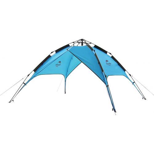  Naturehike 3 Person Pop Up Tent Outdoor Protable Travelling Hiking Camping Dual-Purpose Automatic Tent