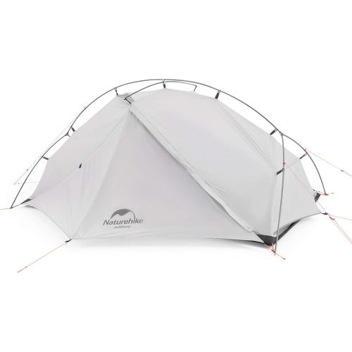  Naturehike Vik 1/2 Person Ultralight Backpacking Tent - 3 Season Lightweight Waterproof Camping Tent for Outdoor Camping, Hiking, Mountaineering, 2.6lbs with Foot Print