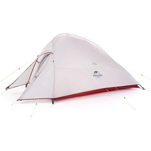  Naturehike Cloud-Up 1 2 3 Person Lightweight Backpacking Waterproof Tent Easy Setup - 4 Season for Outdoor Camping,Backpacking,Hiking,Mountaineering Travel