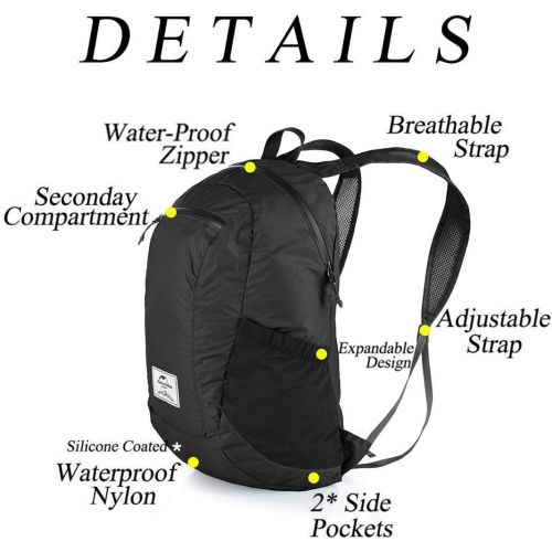  Naturehike 18L Rainproof Lightweight Packable Backpack Bicycle Travel Airplane