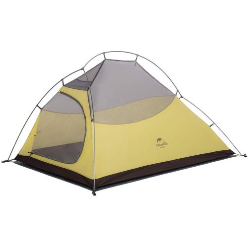  Naturehike Cloud-Up 2 Person Lightweight Backpacking Tent with Footprint - Free Standing Dome Camping Hiking Waterproof Backpack Tents