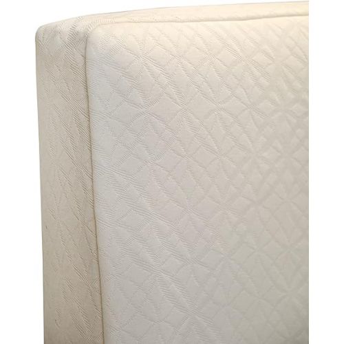  Naturepedic Organic Crib Mattress Cover - Skin Friendly, Breathable & Absorbent Crib Mattress Protector - Removable Mattress Pad for Baby and Toddler Bed - Fitted Ivory