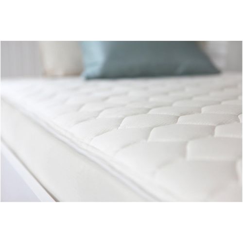  Naturepedic Organic Cotton Quilted Deluxe Mattress-Twin |100% Organic Certified - Safe & Healthy - Perfect for Growing Kids