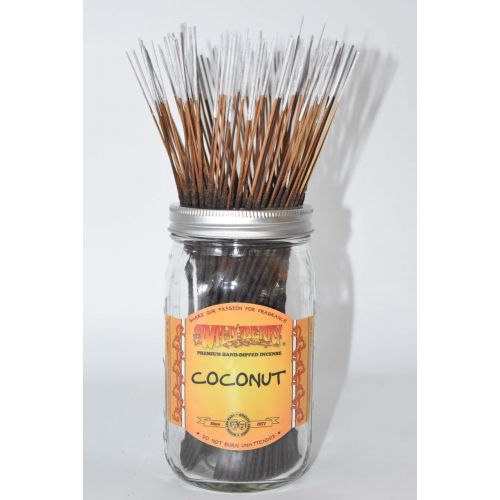  인센스스틱 Natures Enlightenment Coconut Wildberry Incense Sticks- 10 Sticks- Incense Sticks