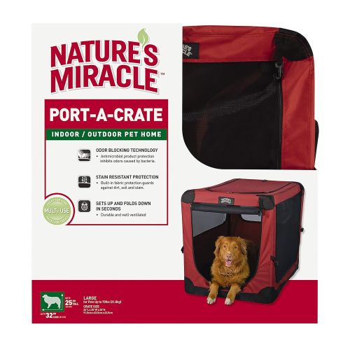  Natures Miracle Port-A-Crate for Dogs and Cats