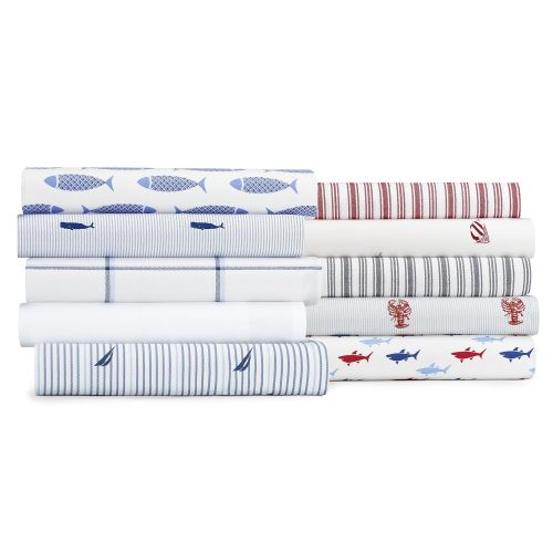  Nautica Plot Sheet Set, Full, Dark Blue