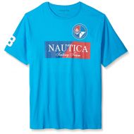 Nautica Mens Big and Tall Short Sleeve Crew Neck Cotton Tshirt