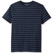 Nautica Short Sleeve Striped Crew Neck T-Shirt