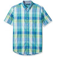 Nautica Mens Big and Tall Long Sleeve Classic Fit Plaid Button Down Shirt