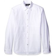 Nautica Mens Classic Fit Long Sleeve Heritage Logo Button Down Shirt