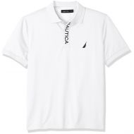 Nautica Mens Classic Fit Short Sleeve Solid Moisture Wicking Polo Shirt