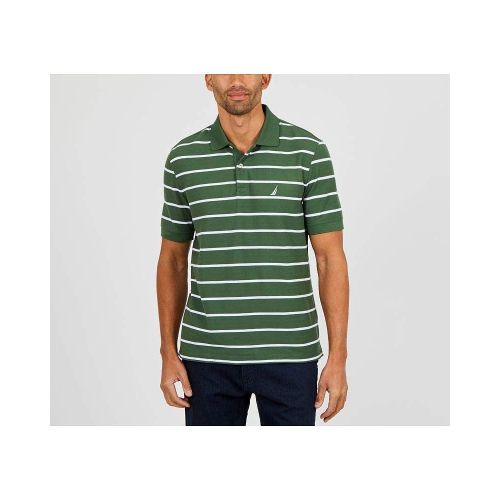  Nautica Classic Short Sleeve Stripe Polo Shirt